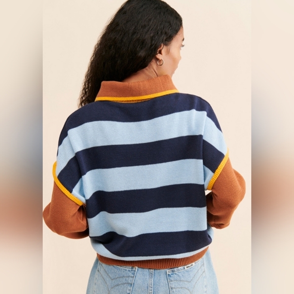 ANTHROPOLOGY X CALLAHAN Archie Striped Pullover - Picture 3 of 8